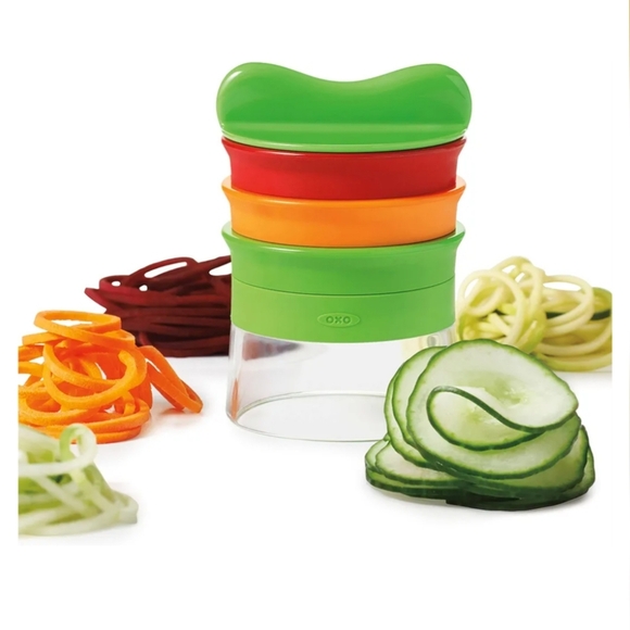 OXO Good Grips 3-Blade Hand-Held Vegetable Spiralizer - Picture 1 of 10